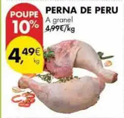 Pingo Doce A+ - perna de peru promoção