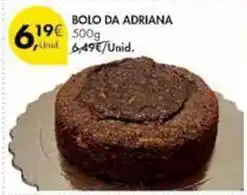 Pingo Doce Una - bolo da adriana promoção