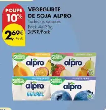 Pingo Doce Alpro - vegegurte de soja promoção