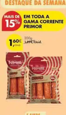 Pingo Doce Primor - em toda a gama corrente promoção