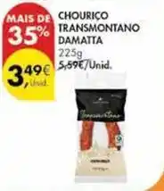 Pingo Doce Damatta - chouriço transmontano promoção