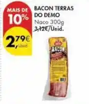 Pingo Doce Bacon terras do demo promoção