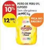Pingo Doce Elpozo - peito de peru 0% promoção