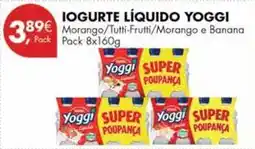 Pingo Doce Yoggi - iogurte liquido promoção