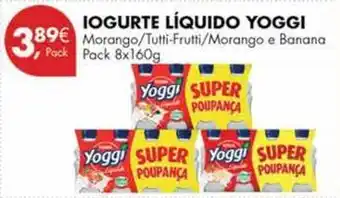 Pingo Doce Yoggi - iogurte liquido promoção
