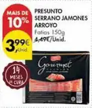 Pingo Doce Serrano - presunto jamones promoção