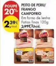 Pingo Doce Campofrio - peito de peru/ frango promoção