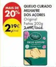 Pingo Doce Milhafre - queijo curado promoção
