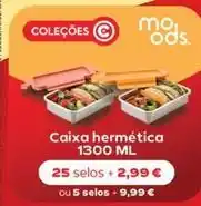 Continente Bom dia Caixa hermetica promoção