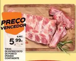Continente Bom dia Continente - tiras de entrecosto de porco promoção