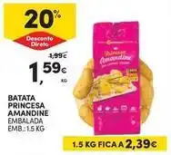 Continente Bom dia A+ - batata princesa amandine promoção