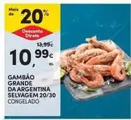 Continente Bom dia Gambão de argentina selvagem 20/30 promoção
