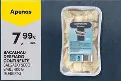Continente Bom dia Continente - bacalhau desfiado promoção