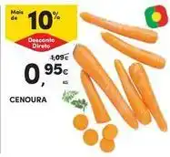 Continente Bom dia Cenoura promoção