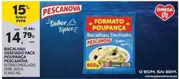 Continente Bom dia Pescanova - bacalhau desfiado pack pupugna promoção