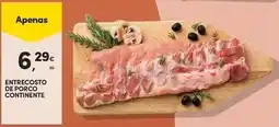 Continente Bom dia Continente - entrecosto de porco promoção