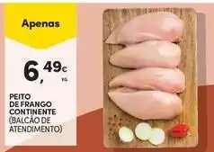 Continente Bom dia Continente - peito de frango promoção