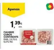 Continente Bom dia Continente - fiambre cubos promoção