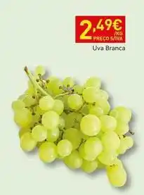 Recheio Uva branca promoção