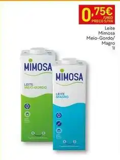 Recheio Mimosa - leite leite promoção
