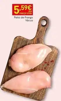 Recheio Peito de frango vácuo promoção