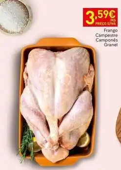 Recheio Frango campestre campones promoção