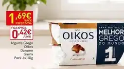 Recheio Danone - iogurte grego olkos promoção