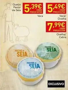 Recheio Seia - queijo pastor de promoção