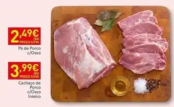 Recheio Cachaco de porco c/osso promoção