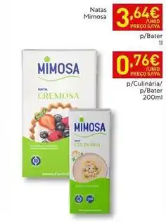 Recheio Mimosa - natas promoção