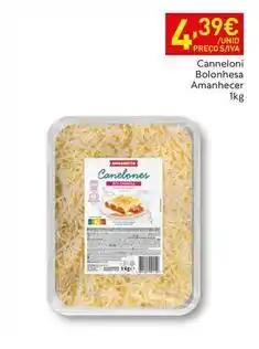 Recheio Amanhecer - canelones promoção