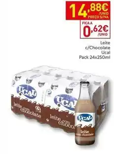 Recheio Ucal - leite c/chocolate promoção