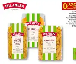 Recheio Milaneza - massas espiraiseta promoção