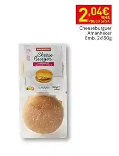 Recheio Amanhecer - cheeseburger emb promoção