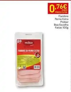Recheio Probar - fiambre perna extra promoção