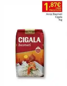Recheio Cigala - arroz basmati promoção