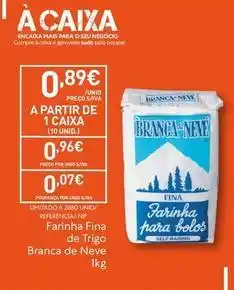 Recheio Branca de neve - farinha fina de trigo promoção