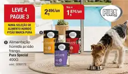 Tibi - Pets for Life Alimentação húmida p/ cão frango Pura Special promoção