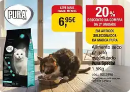 Tibi - Pets for Life Alimento seco p/gato esterilizado Pura Special promoção