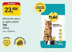 Tibi - Pets for Life Alimento seco p/gato peixe Tuki promoção
