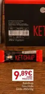Recheio Ketchup gourmes emb. 250x12g promoção