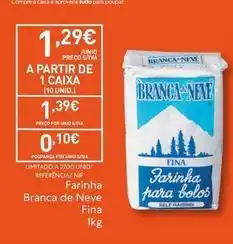 Recheio A+ - farinha branca de neve promoção