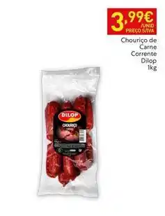 Recheio Chourico de carne corrente promoção