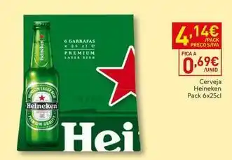 Recheio Heineken - cerveja promoção