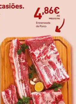 Recheio Entremeada de porco promoção