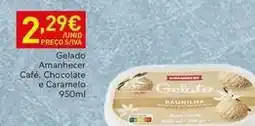 Recheio Amanhecer - gelado cafe, chocolate e caramelo promoção