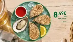 Recheio Ostras promoção