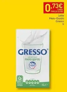 Recheio Gresso - leite promoção