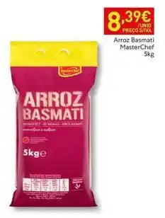 Recheio Masterchef - arroz basmati promoção