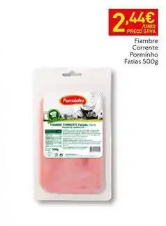 Recheio Porminho - fiambre corrente promoção